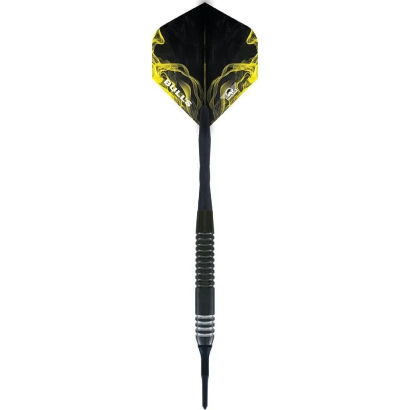 Bull's NL Smoke Silver 80% Tungsten 22 gram Soft Tip Dart Set