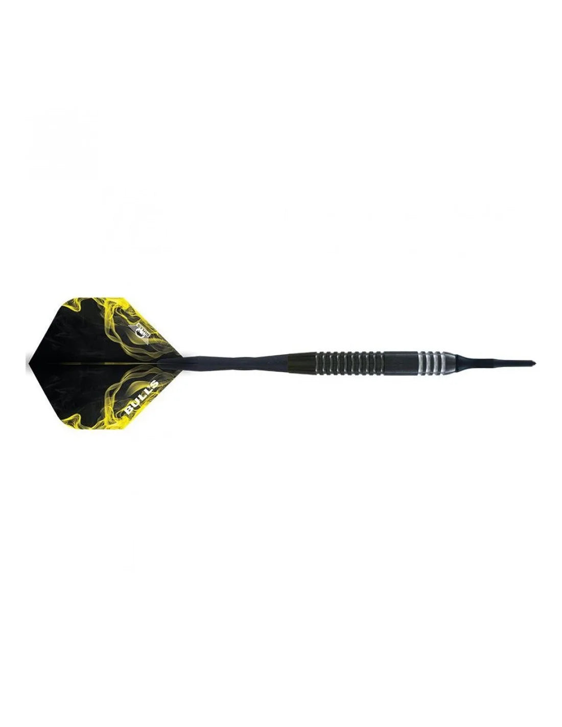 Bull's NL Smoke Silver 80% Tungsten 22 gram Soft Tip Dart Set