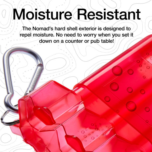 Casemaster Nomad Adjustable Dart Case Red