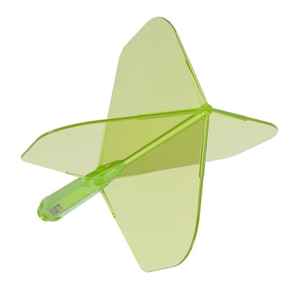 CUESOUL ROST 77 Integrated Dart Shaft & Flight - Big Standard Shape - Short - Transparent B/B/G