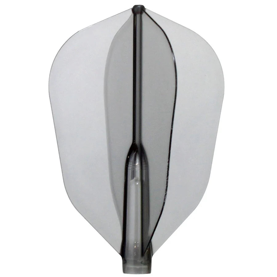 Cosmo Fit Flight Air Dart Flights - Super Shape Smoke Black