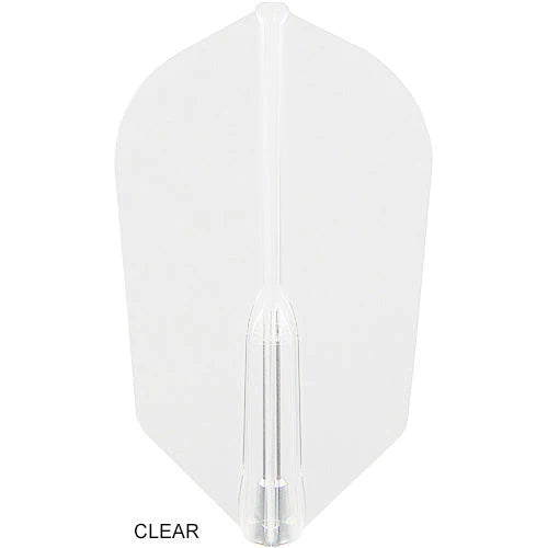 Cosmo Fit Flight Air Dart Flights - Super Slim Clear