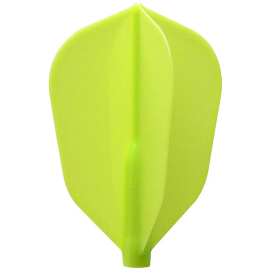 Cosmo Fit Flight Air Dart Flights - Super Shape Lime Green