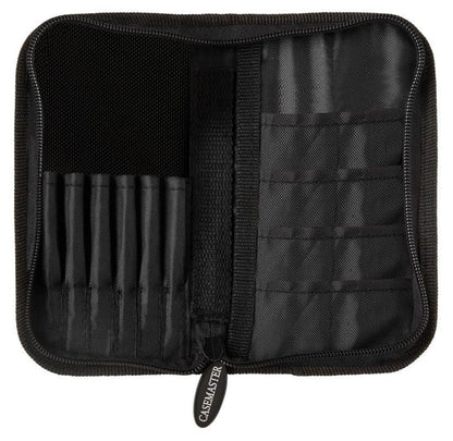 Casemaster Deluxe Black Nylon Dart Case