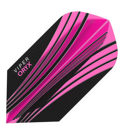 Viper V-100 Flights Oryx Slim Pink/Black Dart Flights