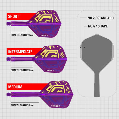 Target Luke Littler World ChampionK-Flex Flight System No. 6 Intermediate