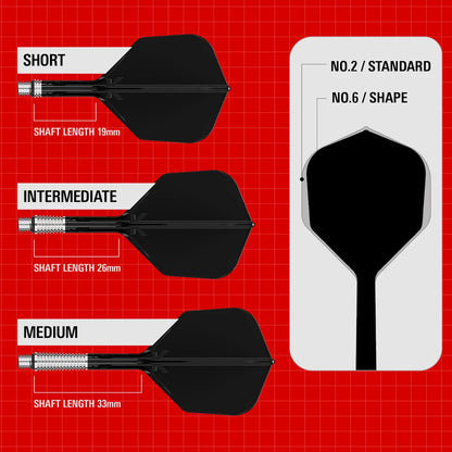 Target K-Shift Flight System No. 6 Short Black