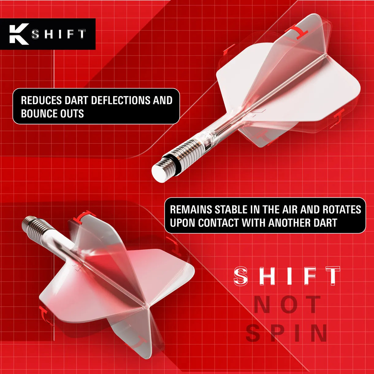 Target K-Shift Flight System No. 6 Short White