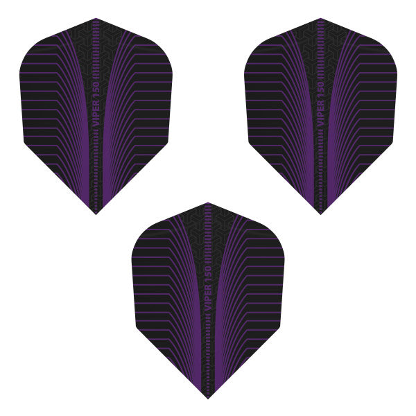Viper V-150 Dart Flights Standard Purple/Black