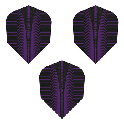 Viper V-150 Dart Flights Standard Purple/Black