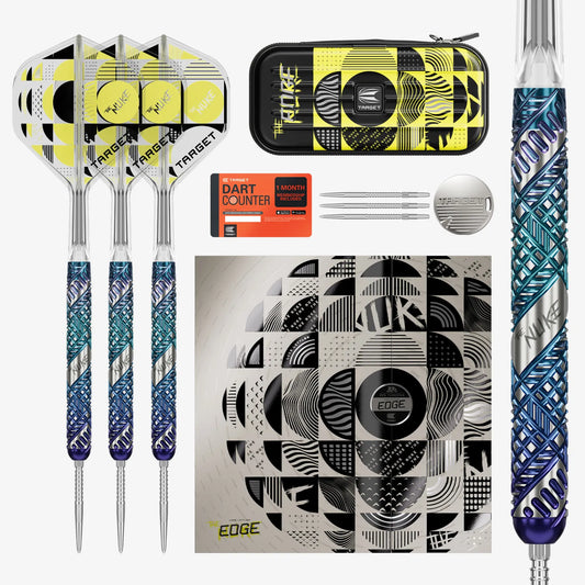 Target Luke Littler Edge Swiss Point Steel Tip Darts - 24gm