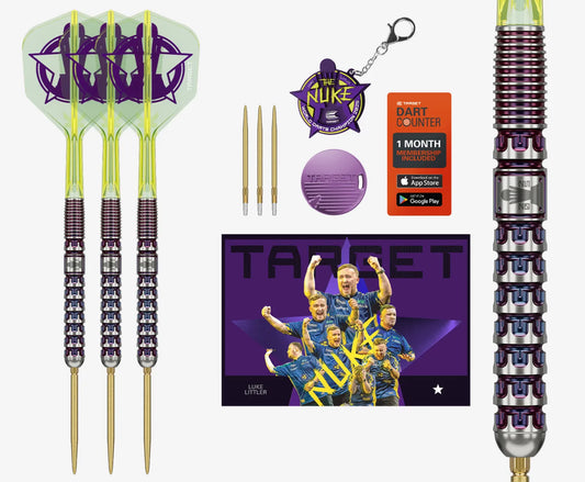 Target Luke Littler G1 World Champion SP 2025 Edition Steel Tip Darts - 23gm