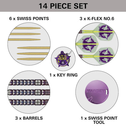 Target Luke Littler G1 World Champion SP 2025 Edition Steel Tip Darts - 23gm