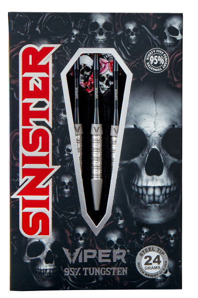 Viper Sinister Nasty 95% Tungsten Steel Tip Dart Set 24g