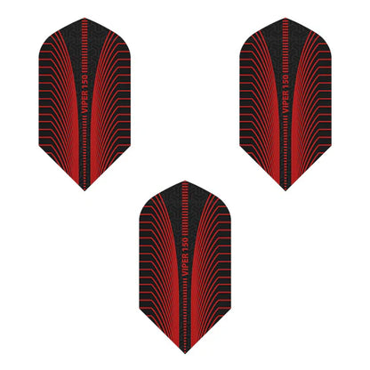 Viper V-150 Flights Slim Red Black