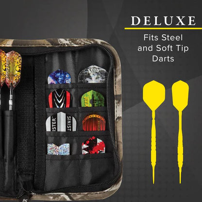 Casemaster Realtree Hardwoods Deluxe Camouflage Dart Case