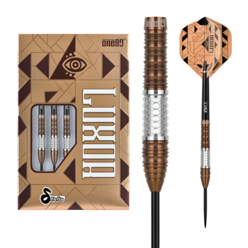 One80 Luxor Delta 25 gram 90% Tungsten Steel Tip Dart Set
