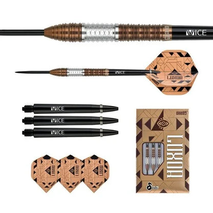 One80 Luxor Delta 25 gram 90% Tungsten Steel Tip Dart Set