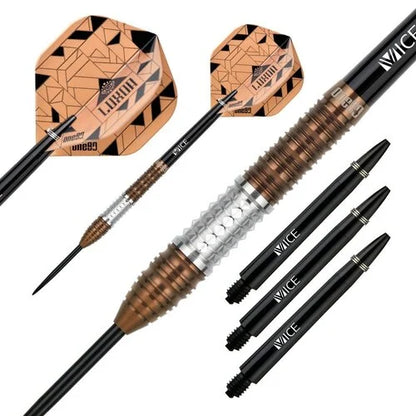 One80 Luxor Delta 25 gram 90% Tungsten Steel Tip Dart Set