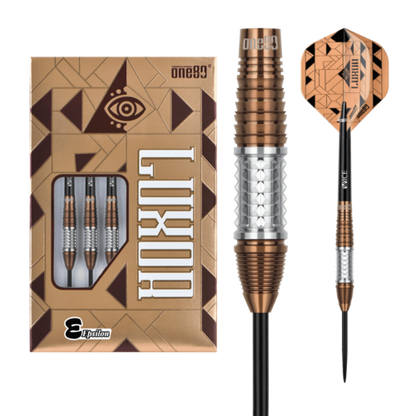 One80 Luxor Epsilon 21 gram 90% Tungsten Steel Tip Dart Set