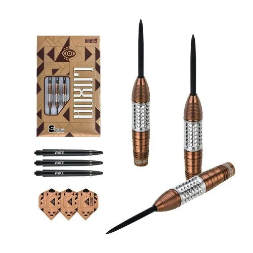 One80 Luxor Epsilon 21 gram 90% Tungsten Steel Tip Dart Set