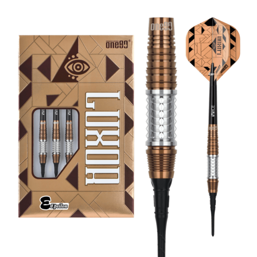 One80 Luxor Epsilon 20 gram 90% Tungsten Soft Tip Dart Set