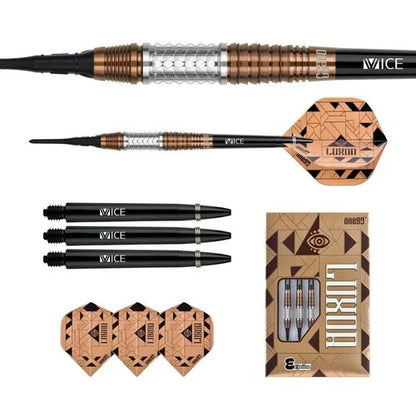 One80 Luxor Epsilon 20 gram 90% Tungsten Soft Tip Dart Set