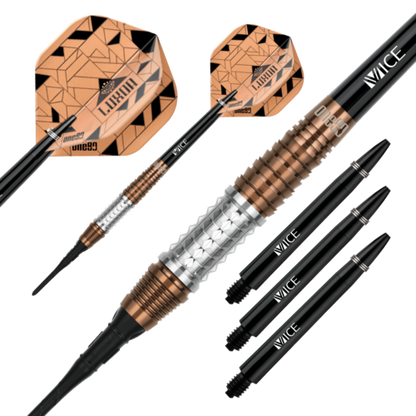 One80 Luxor Epsilon 20 gram 90% Tungsten Soft Tip Dart Set