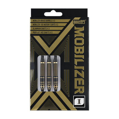 One80 Mobilizer 01 20 gram Brass Steel Tip Dart Set