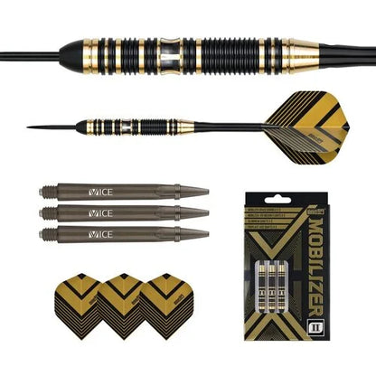 One80 Mobilizer 02 22 gram Brass Steel Tip Dart Set