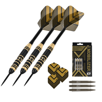 One80 Mobilizer 02 22 gram Brass Steel Tip Dart Set
