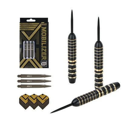 One80 Mobilizer 03 22 gram Brass Steel Tip Dart Set