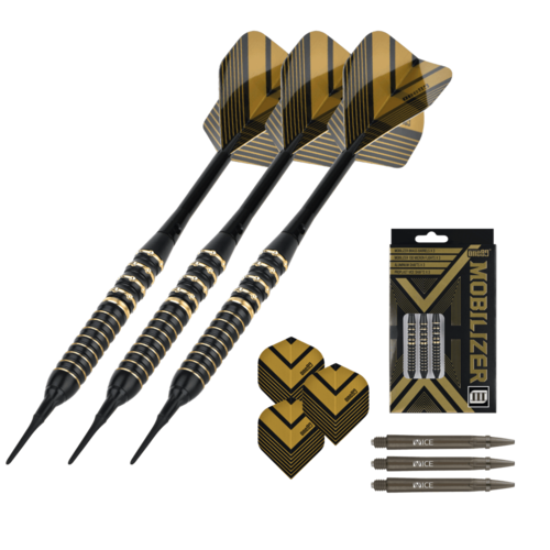 One80 Mobilizer 03 18 gram Brass Soft Tip Dart Set