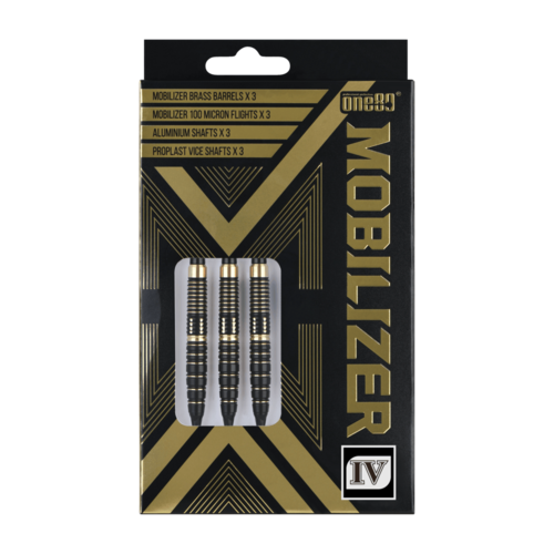 One80 Mobilizer 04 18 gram Brass Soft Tip Dart Set