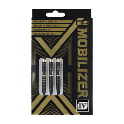 One80 Mobilizer 04 18 gram Brass Soft Tip Dart Set