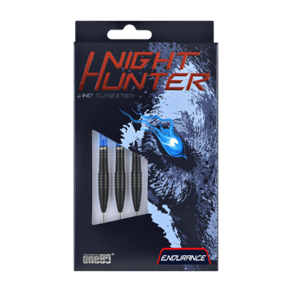 One80 Night Hunter Endurance 24 gram 90% Tungsten Steel Tip Dart Set