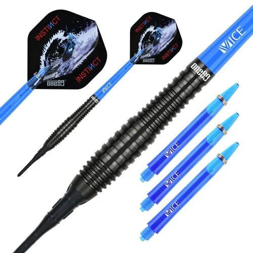 One80 Night Hunter Endurance 16 gram 90% Tungsten Soft Tip Dart Set