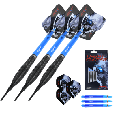 One80 Night Hunter Endurance 16 gram 90% Tungsten Soft Tip Dart Set