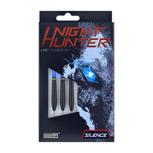 One80 Night Hunter Silence 24 gram 90% Tungsten Steel Tip Dart Set