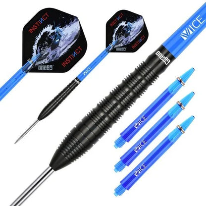 One80 Night Hunter Silence 24 gram 90% Tungsten Steel Tip Dart Set