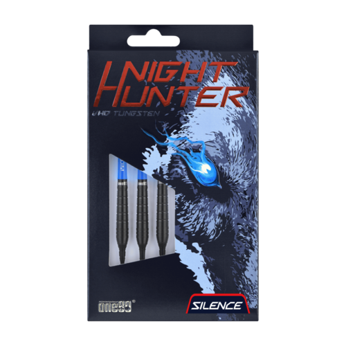 One80 Night Hunter Silence 18 gram 90% Tungsten Soft Tip Dart Set