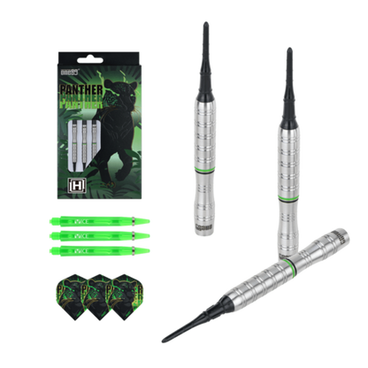 One80 Panther-H 16 gram 80% Tungsten Soft Tip Dart Set