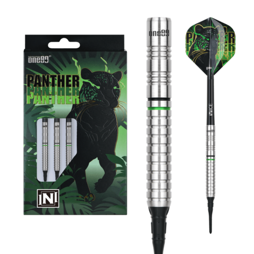 One80 Panther-N 18 gram 80% Tungsten Soft Tip Dart Set