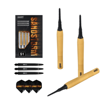 One80 Sandstorm 01 18 gram 90% Tungsten Soft Tip Dart Set