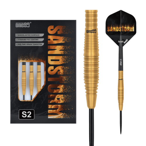 One80 Sandstorm 02 24 gram 90% Tungsten Steel Tip Dart Set
