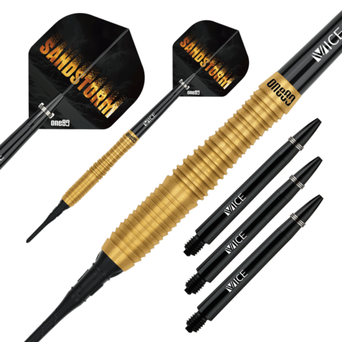 One80 Sandstorm 03 18 gram 90% Tungsten Soft Tip Dart Set