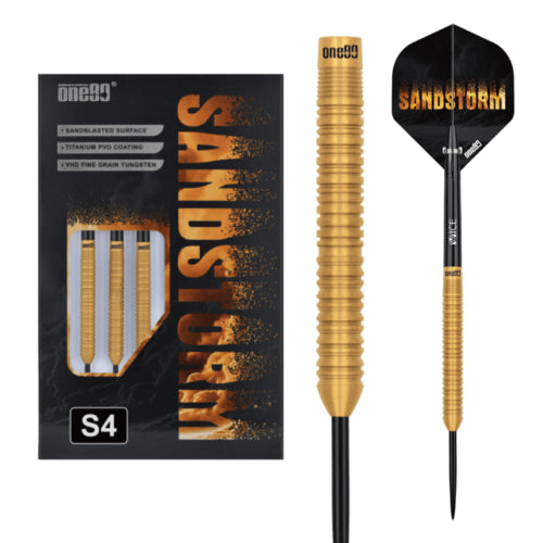 One80 Sandstorm 04 23 gram 90% Tungsten Steel Tip Dart Set