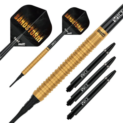 One80 Sandstorm 04 18 gram 90% Tungsten Soft Tip Dart Set