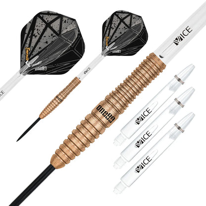 One80 Emorite 01 Rose Gold 23 gram 90% Tungsten Steel Tip Dart Set