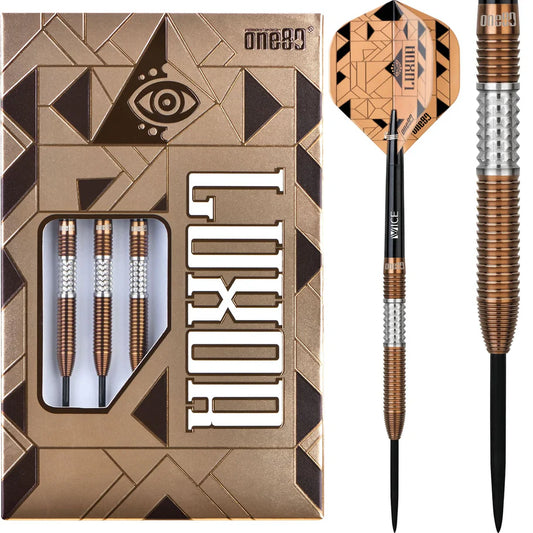 One80 Luxor Beta 25 gram 90% Tungsten Steel Tip Dart Set